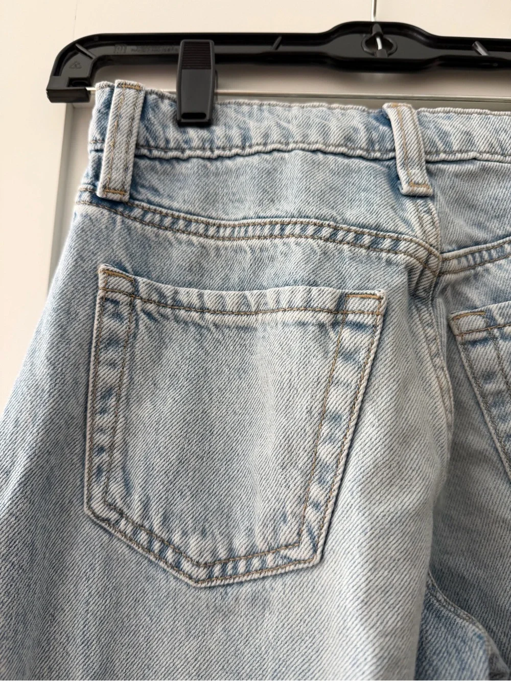 Girl’s Light Wash Wide Leg GAP Jeans